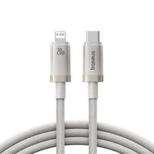 Cáp sạc nhanh Type-C - Lightning 20W 1m Baseus Titanium Alloy CB000135