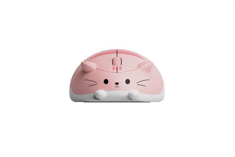 Chuột Bluetooth Akko Cat Theme Mouse Pink ANGIE - Ảnh 4