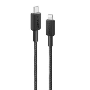 Cáp sạc nhanh và truyền dữ liệu Type-C - Lightning 20W 0.9m Anker 322 A81B5