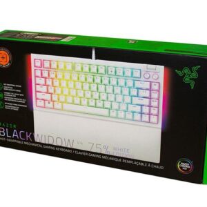 Alternative view of Bàn Phím Cơ Có Dây Gaming Razer BlackWidow V4 75% White Edition
